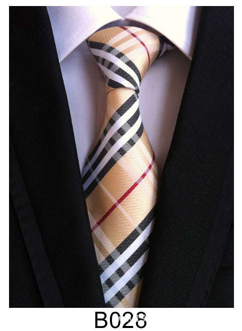 Manufacturers wholesale tie polyester jacquard tie men's casual formal wear professional business tie in stock supply