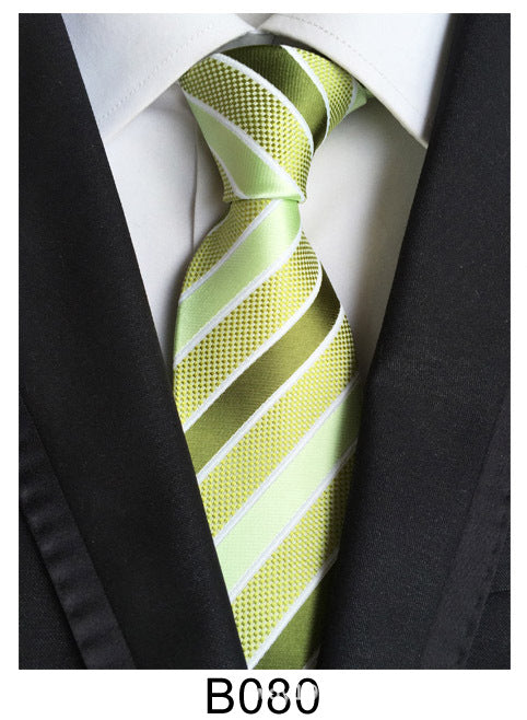 Manufacturers wholesale tie polyester jacquard tie men's casual formal wear professional business tie in stock supply