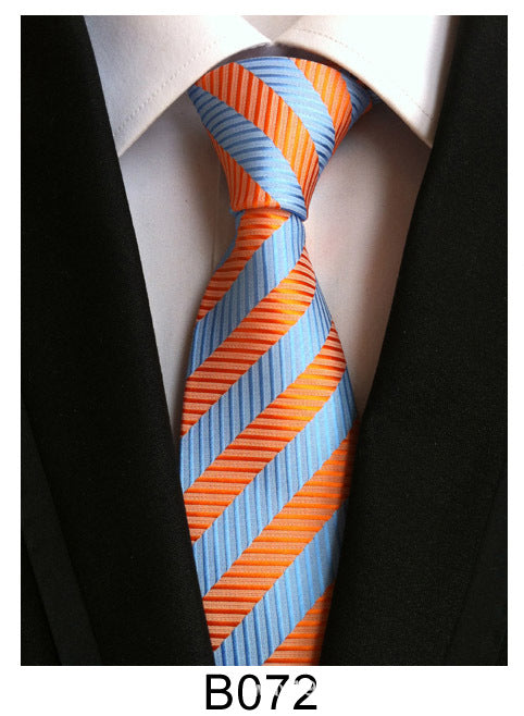 Manufacturers wholesale tie polyester jacquard tie men's casual formal wear professional business tie in stock supply