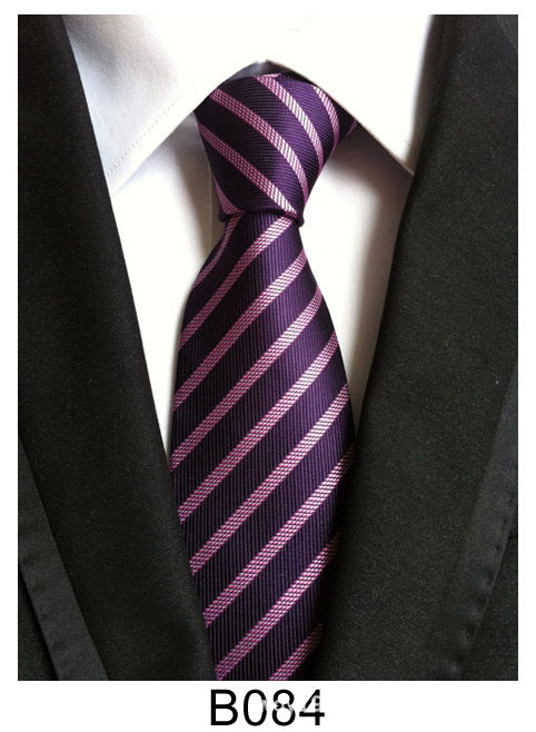 Manufacturers wholesale tie polyester jacquard tie men's casual formal wear professional business tie in stock supply