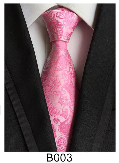 Manufacturers wholesale tie polyester jacquard tie men's casual formal wear professional business tie in stock supply