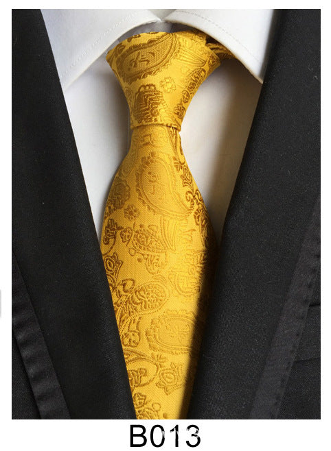 Manufacturers wholesale tie polyester jacquard tie men's casual formal wear professional business tie in stock supply