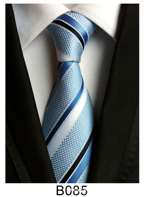 Manufacturers wholesale tie polyester jacquard tie men's casual formal wear professional business tie in stock supply
