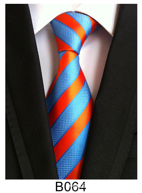 Manufacturers wholesale tie polyester jacquard tie men's casual formal wear professional business tie in stock supply