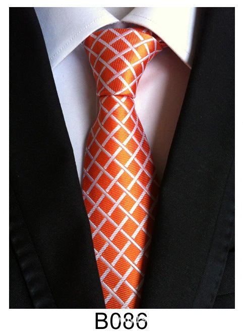 Manufacturers wholesale tie polyester jacquard tie men's casual formal wear professional business tie in stock supply