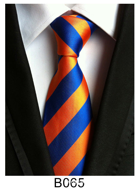 Manufacturers wholesale tie polyester jacquard tie men's casual formal wear professional business tie in stock supply