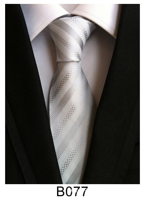 Manufacturers wholesale tie polyester jacquard tie men's casual formal wear professional business tie in stock supply