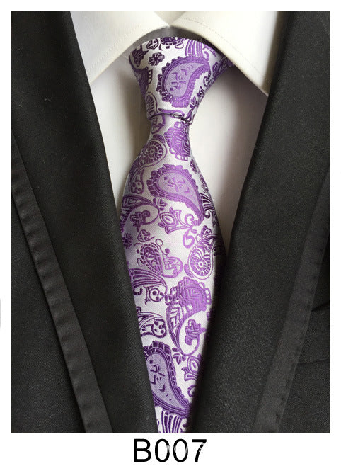 Manufacturers wholesale tie polyester jacquard tie men's casual formal wear professional business tie in stock supply