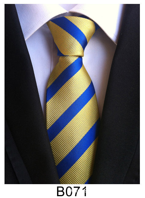 Manufacturers wholesale tie polyester jacquard tie men's casual formal wear professional business tie in stock supply