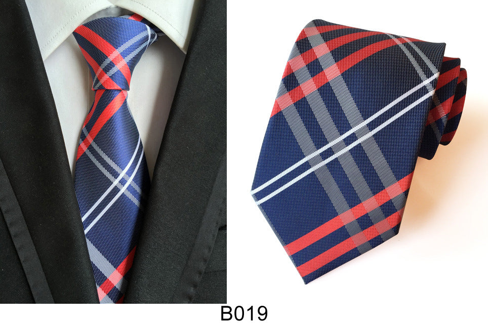 Manufacturers wholesale tie polyester jacquard tie men's casual formal wear professional business tie in stock supply