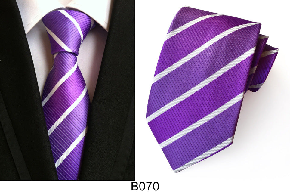 Manufacturers wholesale tie polyester jacquard tie men's casual formal wear professional business tie in stock supply