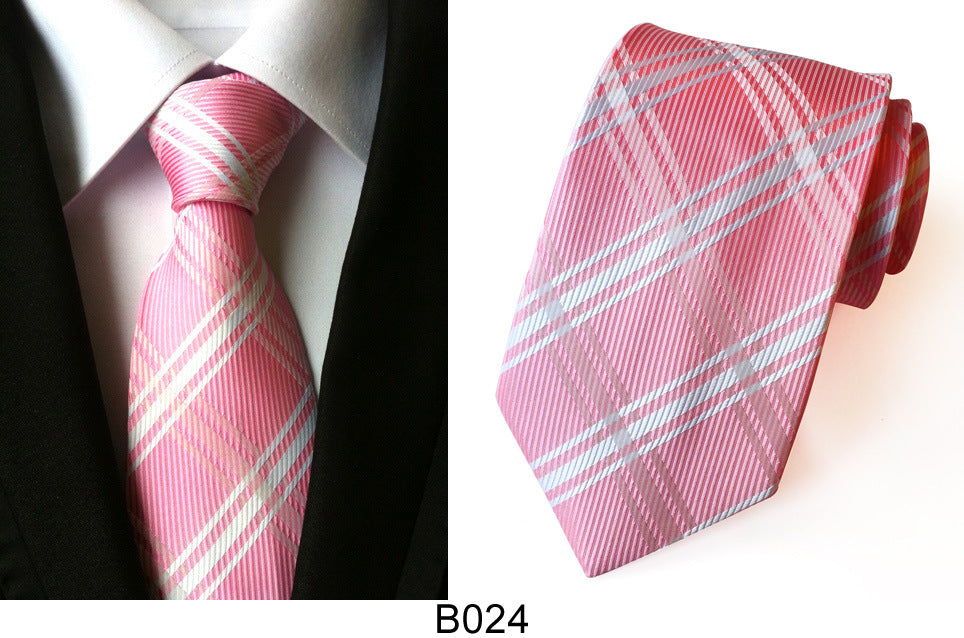 Manufacturers wholesale tie polyester jacquard tie men's casual formal wear professional business tie in stock supply