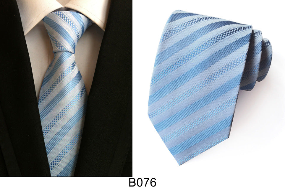 Manufacturers wholesale tie polyester jacquard tie men's casual formal wear professional business tie in stock supply