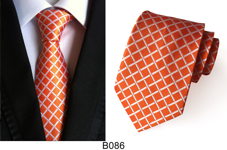 Manufacturers wholesale tie polyester jacquard tie men's casual formal wear professional business tie in stock supply