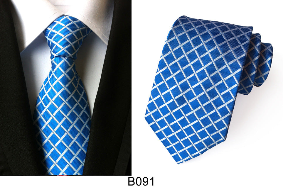 Manufacturers wholesale tie polyester jacquard tie men's casual formal wear professional business tie in stock supply