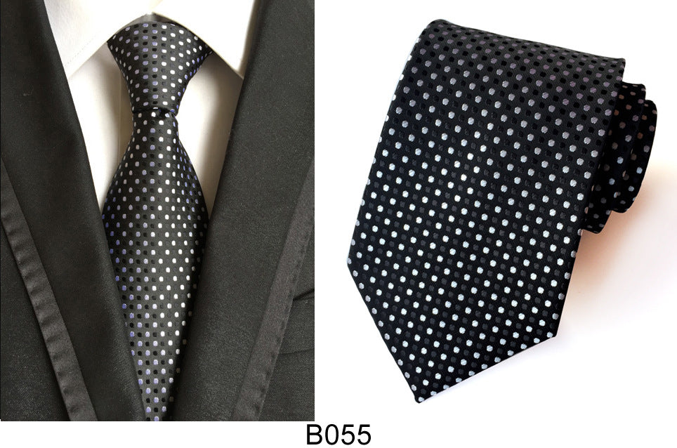 Manufacturers wholesale tie polyester jacquard tie men's casual formal wear professional business tie in stock supply