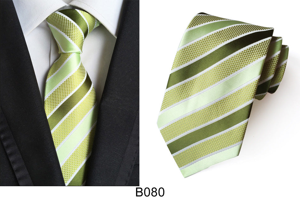 Manufacturers wholesale tie polyester jacquard tie men's casual formal wear professional business tie in stock supply