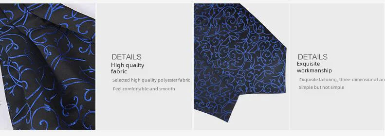 Factory wholesale men's scarf new cashew flower jacquard polyester British suit shirt collar scarf business scarf