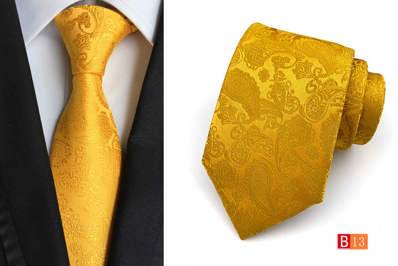 Manufacturers wholesale tie polyester jacquard tie men's casual formal wear professional business tie in stock supply