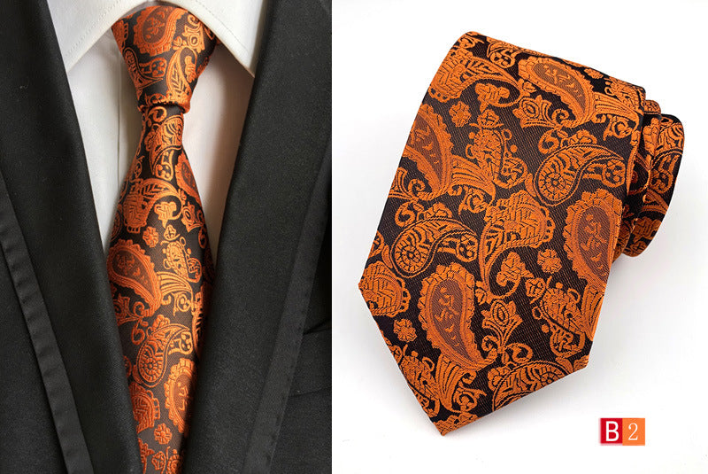 Manufacturers wholesale tie polyester jacquard tie men's casual formal wear professional business tie in stock supply